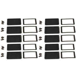 Hammond Manufacturing 1457KWP-10 1457K watertight end panels and gasket kit - 10/pack