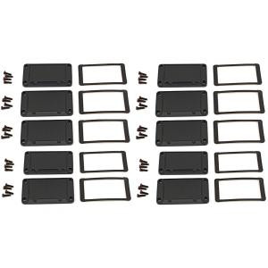 Hammond Manufacturing 1457KWPF-10 1457K flanged watertight end panels and gasket kit - 10/pack