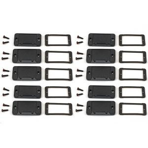 Hammond Manufacturing 1457CWPF-10 1457C flanged end panels and gasket kit - 10 pack