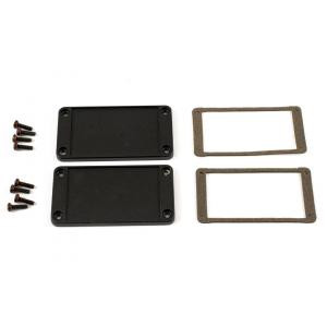 Hammond Manufacturing 1457KEP 1457K EMI/RFI end panels and gasket kit - 2/pack
