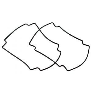 Hammond Manufacturing 1554NGASKET replacement gaskets for 1554 series, 2-pack