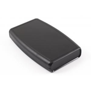 Hammond Manufacturing 1553DBKBKBAT black ABS w/ black soft side hand held enclosure & battery door 5.80x3.50x0.98
