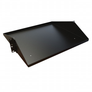 Hammond Manufacturing DNDMS1916BK1 2U Two Post Centered Shelf