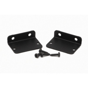 Hammond Manufacturing 1455DFBK black anodized flange kit for 1455D enclosures