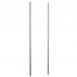 Hammond Manufacturing CPR42SZPL 24U Square Hole Punched Mounting Rail