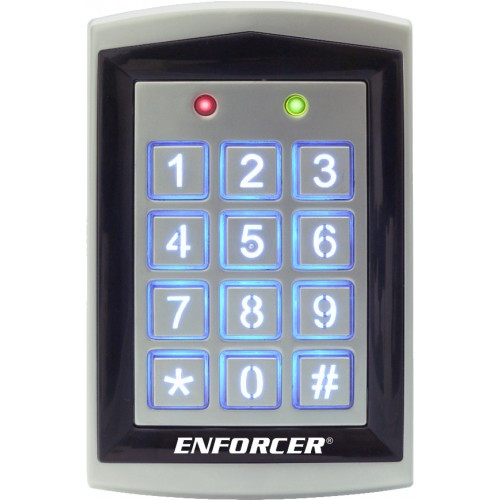 Seco-Larm SK-1323-SPQ Sealed Housing Weatherproof Stand-Alone Keypad with Proximity Card Reader