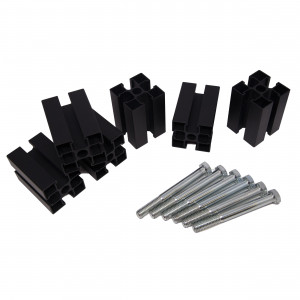 Hammond Manufacturing CAK1924 Rail Mount Adapter Kit