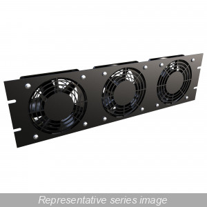 Hammond Manufacturing FP3F230 3U Fan Panel Assembly