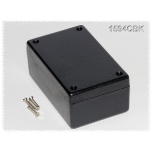 Hammond Manufacturing 1594CBK enclosure - plastic