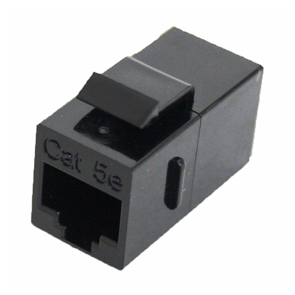 Quest NKJ-5002 Cat5E Black Keystone Inline Coupler