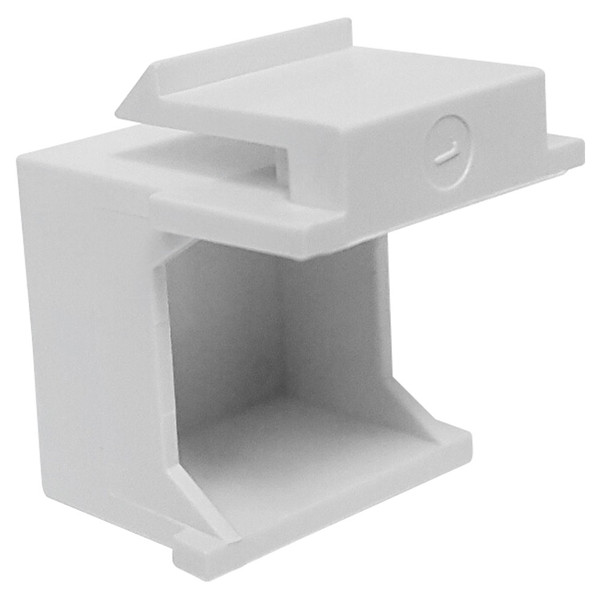 Quest NIN-1108 White Blank Keystone Insert, 5 Pack