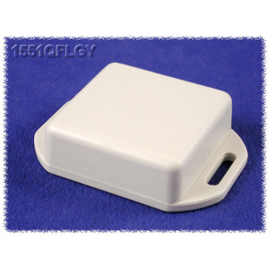 Hammond Manufacturing 1551QFLGY ABS Plastic Miniature Hand Held Enclosure