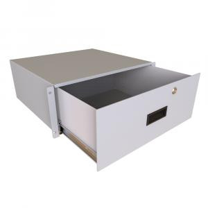 Hammond Manufacturing RDRW1900716LG1 Rack Mount Locking Storage Drawer