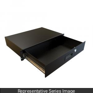 Hammond Manufacturing RDRW1900822LG1 Rack Mount Locking Storage Drawer