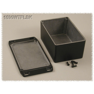 Hammond Manufacturing 1590WTFLBK enclosure - watertight diecast