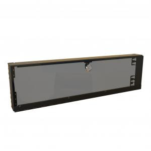 Hammond Manufacturing RMSC1903BK1 3U HINGED CLEAR COVER