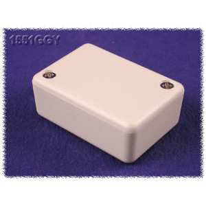 Hammond Manufacturing 1551GGY ABS Plastic Miniature Hand Held Enclosure