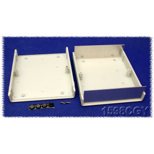 Hammond Manufacturing 1598CGY enclosure - plastic