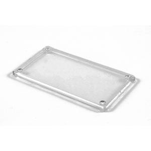 Hammond Manufacturing 1591CC lid - clear polycarbonate, made to fit 1591C enclosures