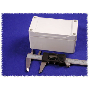 Hammond Manufacturing 1555DGY RAL7035 grey watertight plastic enclosure