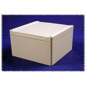 Hammond Manufacturing 1555S2GY RAL7035 grey watertight plastic enclosure