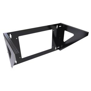 Hammond Manufacturing VPB196UBK 6U Vertical Mounting Wall Rack