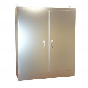 Hammond Manufacturing HN4FS726024SS Type 4X Stainless Steel Two Door Freestanding Enclosure