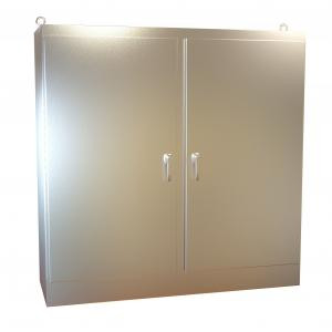 Hammond Manufacturing HN4FS727224DASS Type 4X Stainless Steel Two Door Freestanding Enclosure