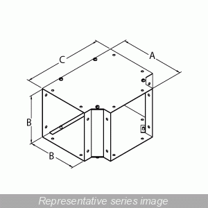 Hammond Manufacturing CWTF4G Tee Fitting