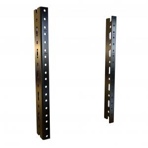 Hammond Manufacturing URR6U 6U 10-32 Mounting Rack Rails
