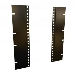 Hammond Manufacturing PBAS19012BK2 7U Rack Rail Reducer Panel