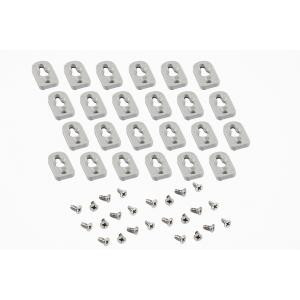 Hammond Manufacturing 1557FOOT2GY-24 1557 FOOT KIT PC GY-24 PCS
