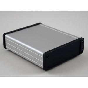 Hammond Manufacturing 1457L1201 watertight extruded aluminum enclosure 4.73x4.09x1.26