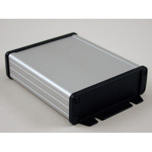 Hammond Manufacturing 1457L1202 watertight extruded aluminum enclosure flanged panels 4.73x4.09x1.26