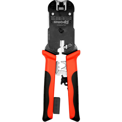 Simply45 S45-C101 Heavy-Duty RJ45 Crimp Tool