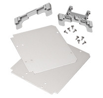 Integra SSWP86-IMP Steel Powder Coated White Swing Panel