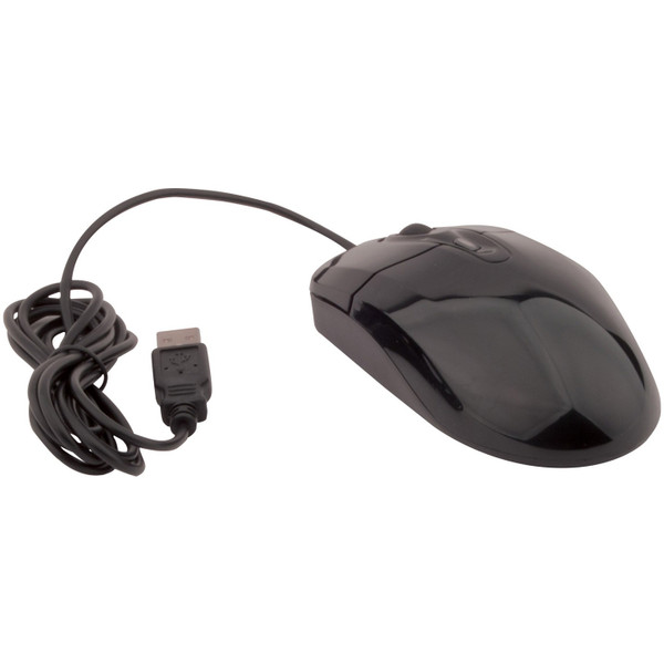 Vitek VT-USB-MOUSE Compact Black USB Mouse