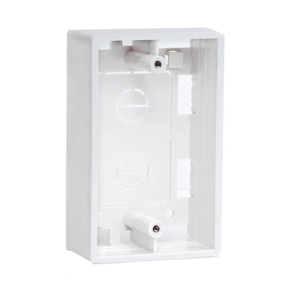Quest NFP-3005 2" Deep White Wall Plate Surface Mount Box