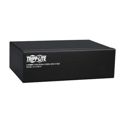 Tripp-Lite B114-004-R 4-Port VGA/SVGA 350MHz Video Splitter