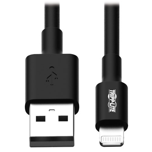 Tripp-Lite M100-003-BK 3Ft Lightning to USB Cable