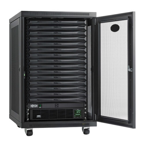 Tripp-Lite MDA1F15UPX00000 EdgeReady Micro Data Center 15U 1500VA UPS PDU 18U Rack 120V
