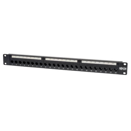 Tripp-Lite N054-024 Tripp Lite 24-Port Cat5e Cat5 Feedthrough Patch Panel