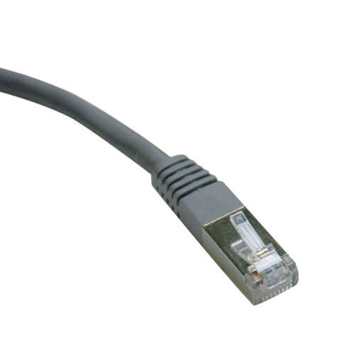 Tripp-Lite N105-100-GY Tripp Lite 100Ft Cat5e Cat5 350MHz Molded Shield Patch Cable RJ45 Gray 100'