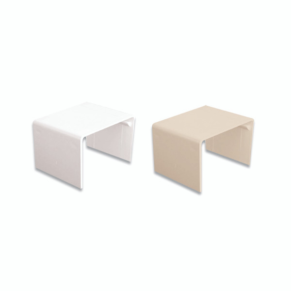 Quest FJC-15E 1-1/2" Beige WireHider Raceway Coupler