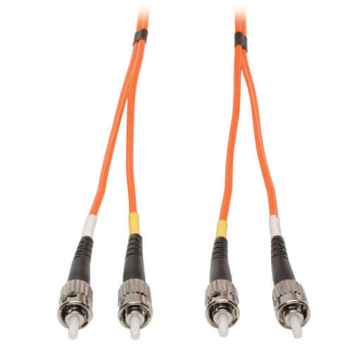 Tripp-Lite N302-50M Tripp Lite 50M Duplex Multimode Fiber 62.5/125 Patch Cable ST/ST 164Ft