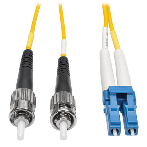 Tripp-Lite N368-50M 50M Duplex Singlemode SSF 8.3/125 Fiber Patch Cable LC/ST 164'