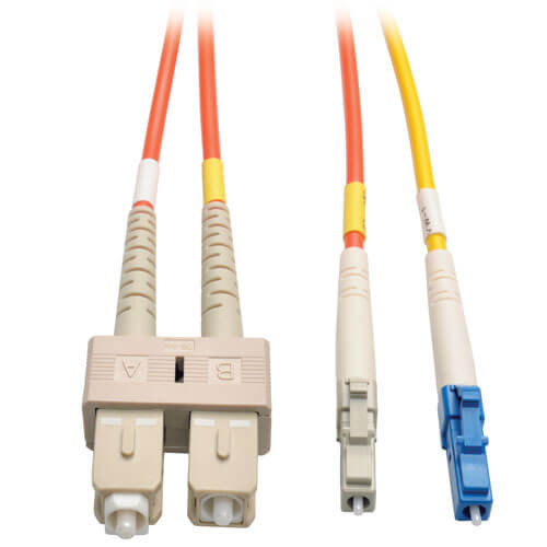 Tripp-Lite N425-03M Fiber Optic Mode Conditioning Patch Cable LC/MC to SC 3M 10Ft