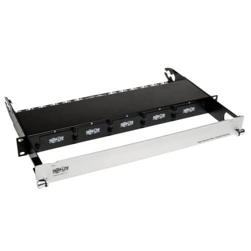 Tripp-Lite N482-01U High Density Rackmount Fiber Enclosure Panel 5 Cassette 1URM