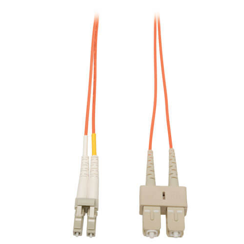 Tripp-Lite N516-02M 2M Duplex Multimode Fiber 50/125 Patch Cable LC/SC 6Ft
