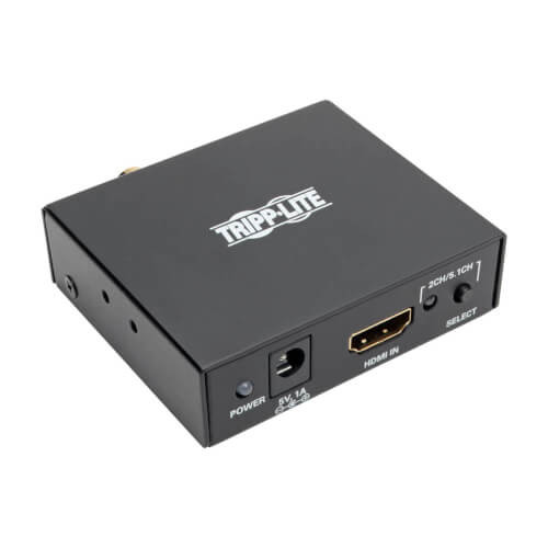 Tripp-Lite P130-000-AUDIO Ultra High Definition UHD 4Kx2K HDMI Audio De-Embedder Extracter